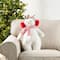 Glitzhome® 17.75"H Christmas Fabric Standing Snowman